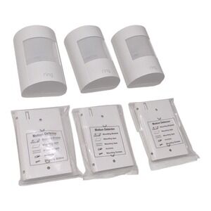 Ring Motion Detector 3-Pack Wireless Smart Home Security Z-Wave Plus 4SP1S7-0EN0